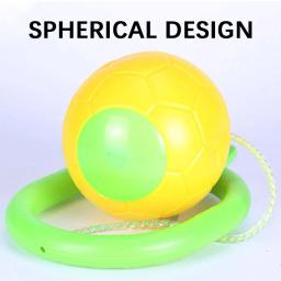Tornozelo colorido pulando bola para crianças, brinquedo fitness para crianças, jogo de exercícios hip-hop - Image 5