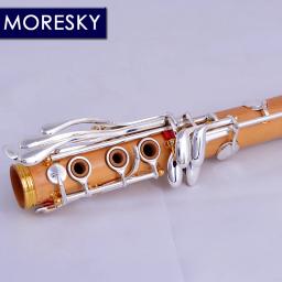MORESKY-Madeira Buxo Clarinete Profissional, Bb 18 Chaves, Sib Klarnet, M9 · BO - Image 4