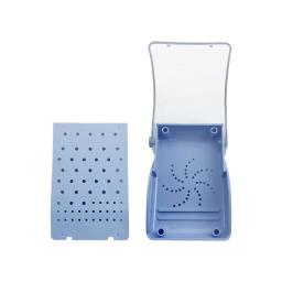 Plástico Dental Bur Titular, Esterilizador, Caso De Colocação, Caixa De Desinfecção, Brocas Bloco, Odontologia, Instrumentos De Laboratório, 60 Buracos - Image 5