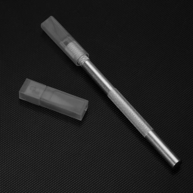 Bisturi de Precisão para Artesanato: Faca Caneta para Corte de Papel, Couro e Tecido
