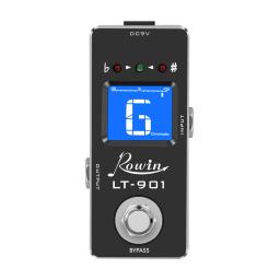 ROWIN-Mini Chromatic Guitar Tuner, True Bypass Pedal, Acessórios Guitarra Elétrica, Tamanho Mini - Image 1