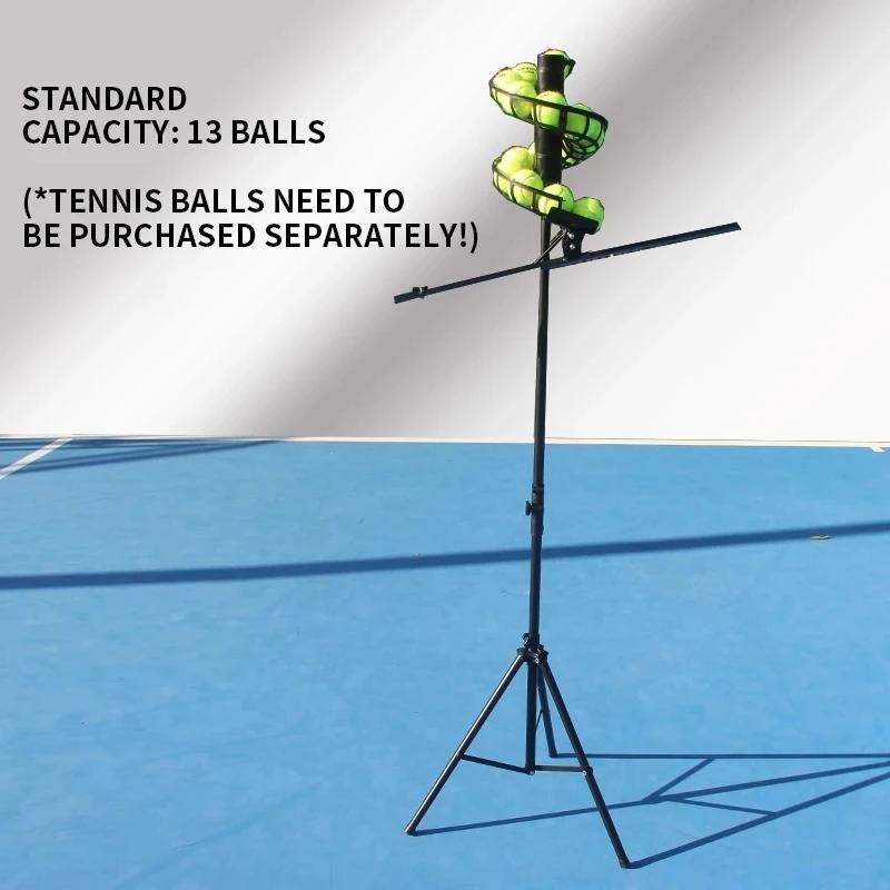 Pro Tennis Ball Dropping Machine, Alimentador De Bola De Tênis, Velocidade Ajustável, Altura, Máquina De Servir Automático, Exerciser Swing - Image 1
