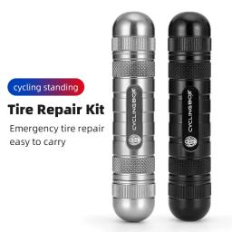 Kit de reparo de pneus sem câmara de ar de bicicleta, broca de borracha, cola livre, ferramenta de reparo de pneus de bicicleta, conjunto de ferramentas de reparo de bicicleta - Image 1
