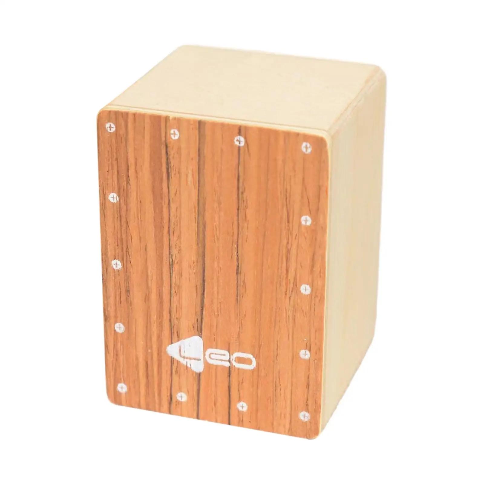 Instrumento de percussão de madeira portátil Viagem Cajon Box Drum Tambor De Mão Compacto para Festa, Casa, Performance de Palco, Feriado - Image 1