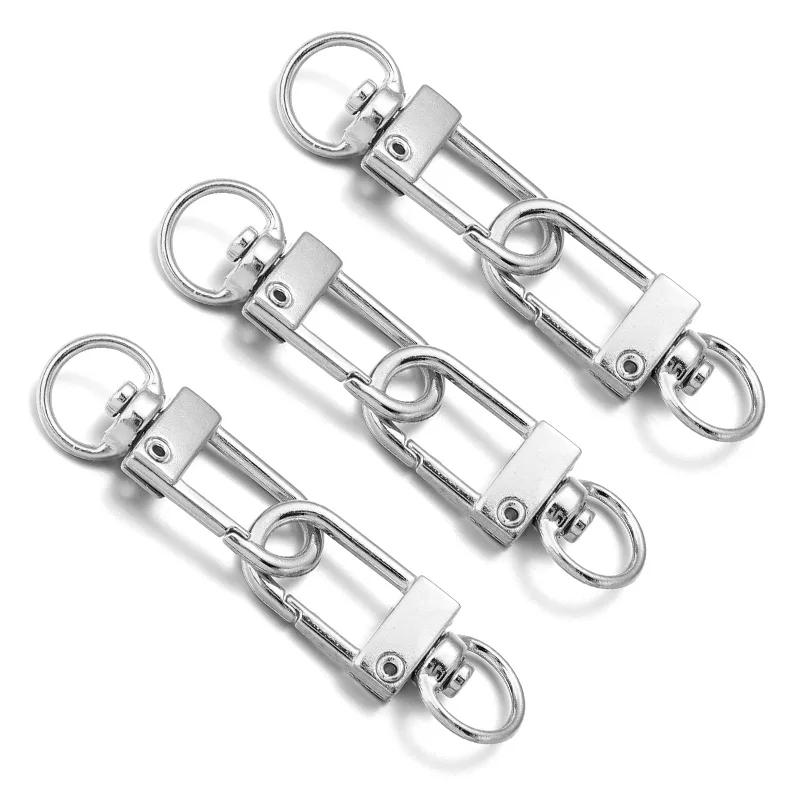 Liga Snap Fecho Lagosta Fivela Ganchos para Fazer Jóias, DIY Chaveiro, Correntes de Saco Acessórios, Descobertas, 5-10Pcs por lote - Image 1