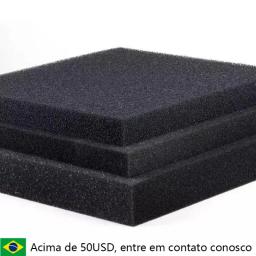 Aquário Fish Tank Filtration Espuma, esponja de filtro bioquímico, Pad Skimmer, Longo Tempo De Uso, Fornecimento Preto, 2cm, 3cm, 4cm, 5cm - Image 1