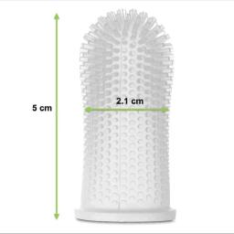 Escova de dentes super macia para animais de estimação, Produtos de limpeza para gatos e cães, Cerdas De Silicone - Image 5