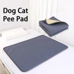 Almofada de urina absorvente para pet, Tapete de urina lavável para cachorro e gato, Cobertor reutilizável, Treinamento antiderrapante, fácil de secar, cama - Image 3