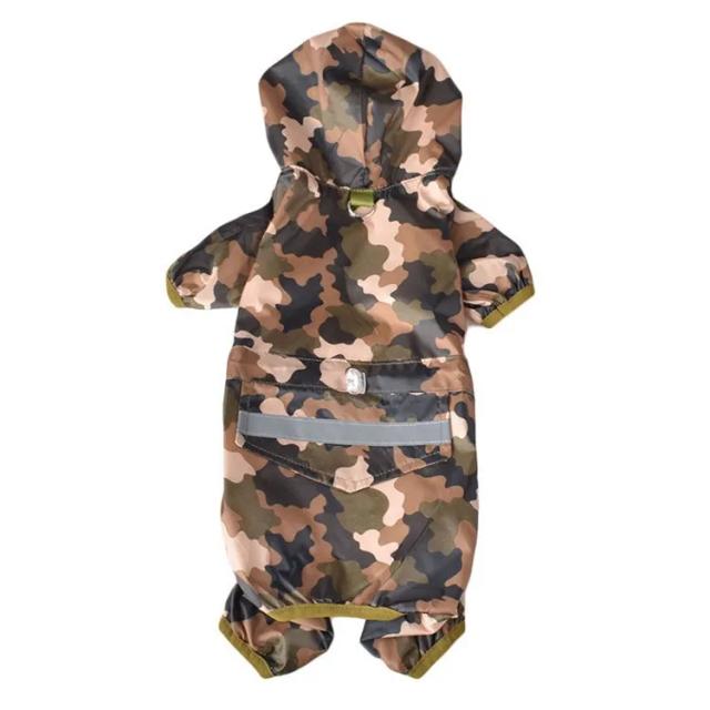 Roupa Impermeável e Reflexiva para Cães - Macia, Respirável e Ideal para Todas as Estações