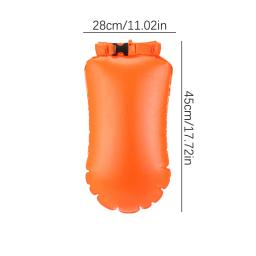 Multifuncional Swim Float Bag com cinto, Outdoor Safety Natação Boia, impermeável PVC Lifebelt, Saco de armazenamento para esportes aquáticos - Image 6