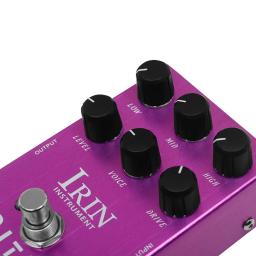 Irin AN-31 pedal de efeito de guitarra som britânico overdrive marshall amplificador simulador pedal de efeito acessórios de guitarra elétrica - Image 6