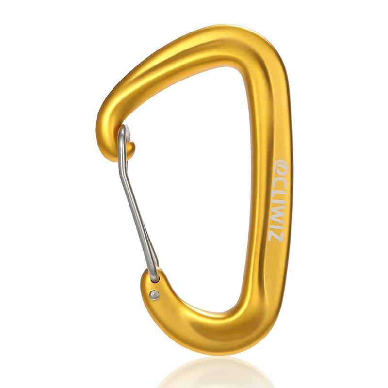 Escalada Carabiner para Camping Ao Ar Livre, Marca Aviação, Alumínio, Montanhismo Buckle, Camping Acessórios, 12KN - Image 1
