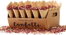 Pétalas de flores secas naturais, confete biodegradável, pétalas de rosa real para casamento e festa, 10 32 pacotes - Image 4