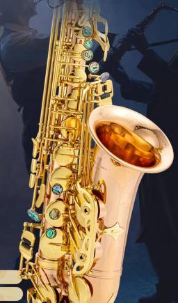 A-W01 fósforo cobre saxofone alto, instrumento musical, E sax série, bocal, palhetas, caso do pescoço, alta qualidade, novo, 2023 - Image 1