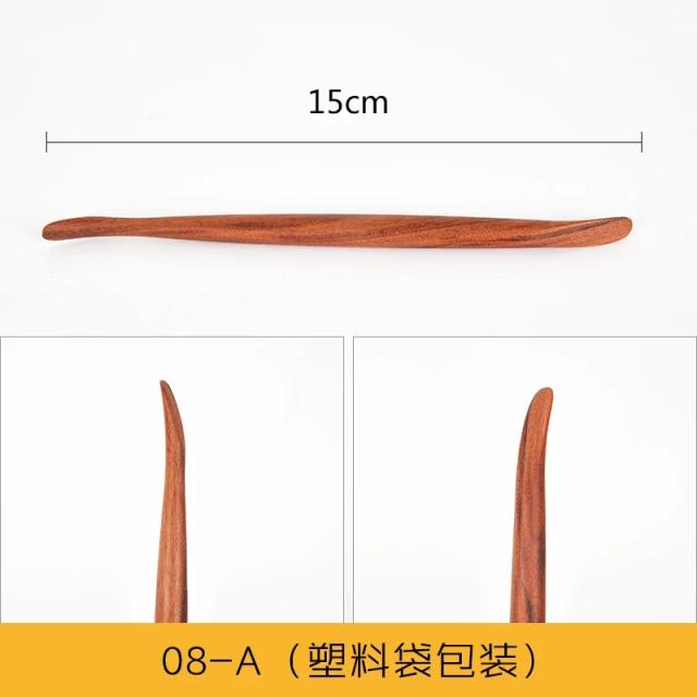 Kit de 7 Ferramentas de Cerâmica para Escultura em Argila e Madeira