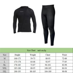 Roupas masculinas de mergulho com snorkel, manga comprida, traje de mergulho livre, jaqueta e calça preta, roupa de banho de neoprene aquecida, 1,5mm - Image 6