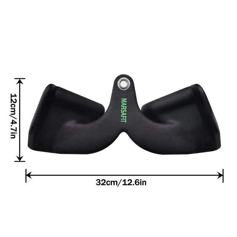 Ginásio Fitness Remo T-Bar V-bar Polia Cabo Máquina Anexos, Punhos De Treinamento, Lat Pull Down Exercícios, Pressione Para Baixo Exercício - Image 1