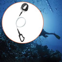 Freediving Lanyard Security Leash, corda de segurança, cordão de mergulho para esportes subaquáticos - Image 3