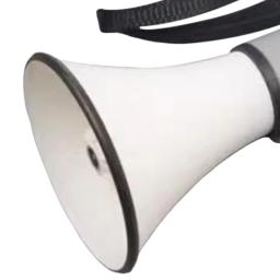 Modelo de megafone para 12 ''Action Figures, 12 ''alto-falante em miniatura, leve, portátil, resistente, artesanal, acessórios - Image 5