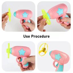 Lançamento interativo Pet Training Toy para Gatinho, Brinquedo engraçado do gato, Mini Disco Voador, Tiro Arma, Jogos de Perseguição, Brinquedos Gato, Pet Shop - Image 6