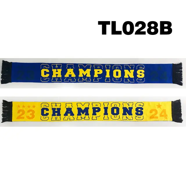 Lenço Dupla Face para Fãs Maccabi e MTAFC - 145x18 cm, Modelo TL028B