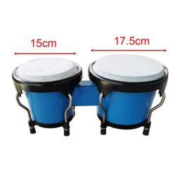 Educacional Africano percussão Bongos Drum Set, Montessori tambor, 6 ", 7" - Image 6