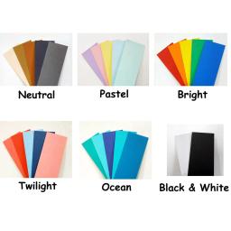 Pastel Cardstock Suave para Artesanato de DIY, Tintura Cartão Baseado, Papel Cor, Tintura Cartão, Scrapbooking, A4, 180gsm, PK25 - Image 2