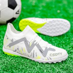 Calçados Esportivos Resistentes ao Desgaste para Adultos, TF Broken Nail Football Shoes, Treinamento ao ar livre, Esportes para adultos, Adolescentes - Image 3