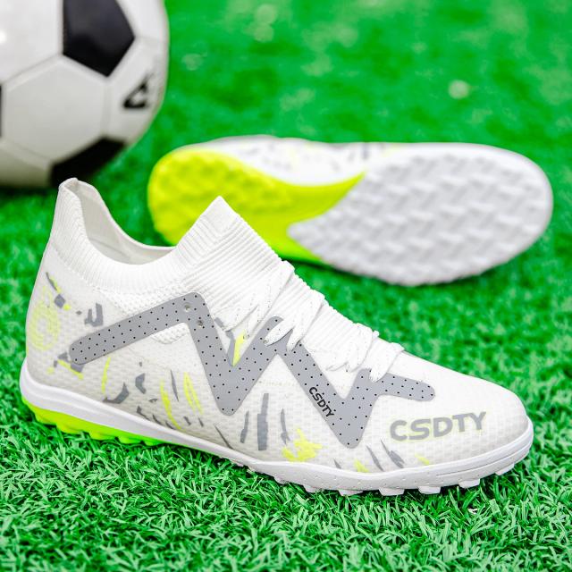 Calçados Esportivos Duráveis para Adultos: TF Broken Nail para Treinamento ao Ar Livre e Futebol