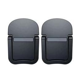 Portable Laptops Stand para Desk, auto-adesivo, pés invisíveis, suporte dobrável, suporte de teclado de computador, 2pcs - Image 3