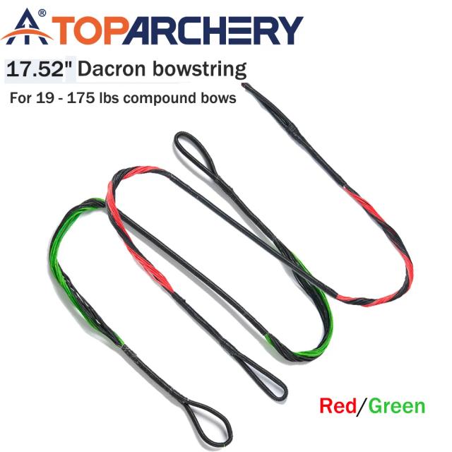 Kit de Arco e Flecha para Caça e Tiro - 2 Peças, 20 Fios, Comprimento de 17,52" a 26,5"