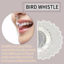 Bird Whistle Sound Props para adultos e crianças, Fun Bird Caller, Tongue Warbler, Magic Noisemaker, Truques Brinquedos, 5pcs - Image 3
