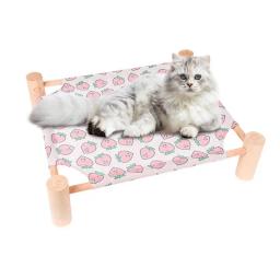Cama de madeira lavável, Rede respirável, Mobília para animais de estimação para cães e gatos, Casa para cães e gatos - Image 6