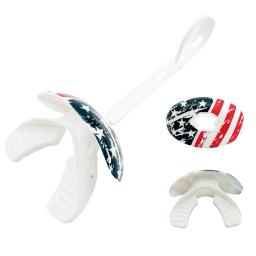 Protetor bucal esportivo premium para homens e mulheres, protetor bucal, protetor de dentes LIP, futebol, rugby, adulto - Image 5