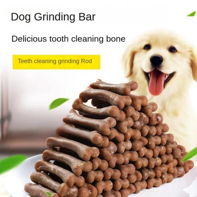 Dente de Cão Moer Stick: Pet Snack Higiênico para Filhotes com Sabor e Cuidado Dental