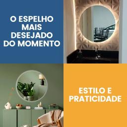 Retroiluminação LED para Decoração, Vídeo Redondo, Venda Laptop Banheiro, 50cm - Image 6