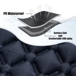 Portátil Camping Sleeping Pad, Colchão inflável ultraleve, Almofada de ar ao ar livre, Mat for Travel, Caminhadas - Image 5
