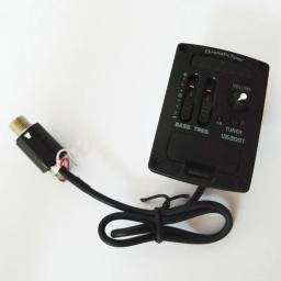 UK-300T Ukulele Pickup Acessórios para Instrumentos Musicais, One Piece Pickup com Tuner, Caixa Elétrica, 2 Band Pickup - Image 5