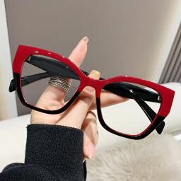 Óculos de Bloqueio de Luz Azul para Mulheres Óculos Cat Eye Frame Óptico Óculos Brand Designer Óculos, Óculos de Computador, Proteção para os Olhos, Novo - Image 5