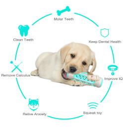 Escova de dentes molar para cão e cachorro, mastigar brinquedo, macio e seguro, atendimento odontológico, pet limpeza suprimentos - Image 6