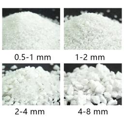 Areia de quartzo para aquário, areia colorida para aquário, pedra de paisagismo do aquário, micro decoração de paisagem, 100g - Image 1