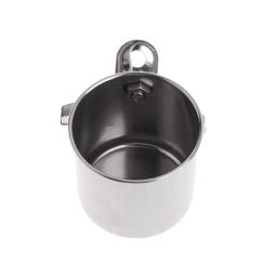 Round Stainless Steel Parrot Feeder, Aviary Pet Food e Water Feeding Bowl - Image 6