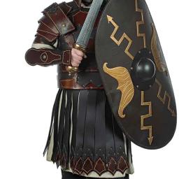 Medieval antigo grego legião romana gladiador couro do plutônio cuirass ombro peito armadura viking guerreiro cavaleiro cosplay traje larp - Image 6