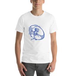 Camiseta escocesa masculina de rugby, camiseta engraçada para menino, nova edição, camiseta preta lisa - Image 3