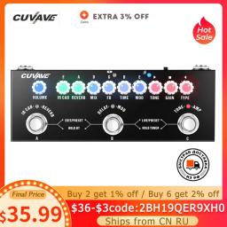 CUVAVE CUBE BABY Portátil Multi Pedal De Efeitos De Guitarra Elétrica Pedais De Guitarra Combinados Playback Sem Fio Acessórios De Guitarra M-vave - Image 1
