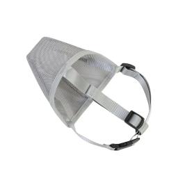 Ajustável anti-latido pet boca focinho, máscara de malha para cães, focinhos respiráveis para cães, alças de nylon, acessórios para cães - Image 5