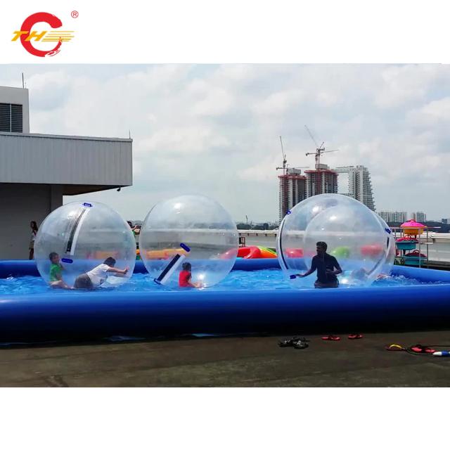 Zorb Ball Pit Inflável: Perfeito para Diversão em Jogos Aquáticos com Bumper Cars