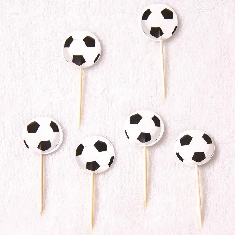 Disney esportes futebol festa de aniversário decoração copo papel branco futebol soprando dragão utensílios de mesa descartáveis - Image 1