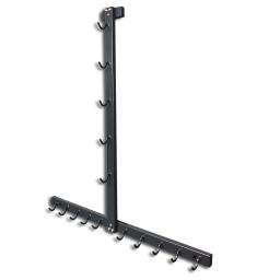 Equipamento De Aperto De Fitness Storage Rack, Space Saving Holder, Parede, Vertical, Multifuncional, Instalações Desportivas, Place Stand, Ginásio de Casa - Image 6