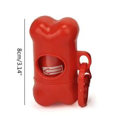 Dispensador sacos para cocô cachorro, suprimentos para animais estimação, suporte para sacos lixo - Image 6